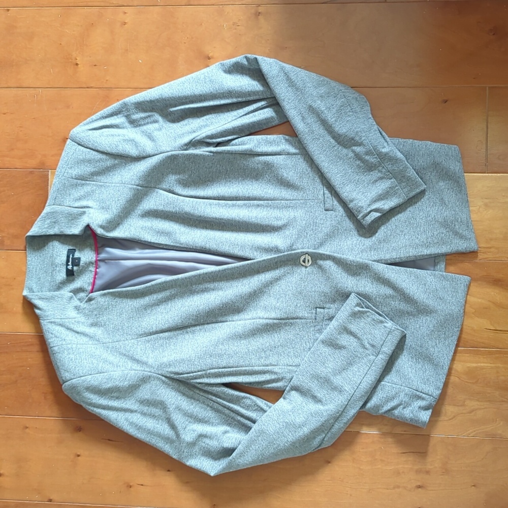Light Gray Fashion Blazer